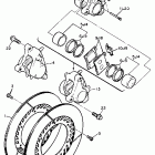 FZ 750 Передний тормозной суппорт