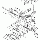 XT 350 Бугель (задний рычаг)
