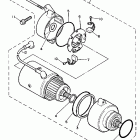 VIRAGO 700-XV700N Maxim Стартер электрический