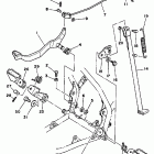 YZ 80 Подножки