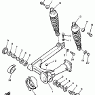 VIRAGO 700-XV700N Maxim Подвеска задние амортизаторы