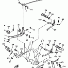 XT 600 Подножки