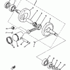 QT 50 Коленчатый вал и Поршень