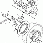 VMX12NC/VMX12N Задний суппорт тормозной