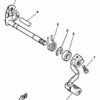 YZ 80 Вал переключения