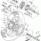 YZ 250 Заднее колесо