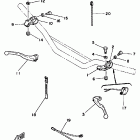YZ 80 Рулевые переключатели
