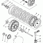 YZ 490 Сцепление