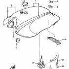 FJ 600 Fuel tank fj600ln