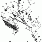 RZ 350 Радиатор и Патрубки