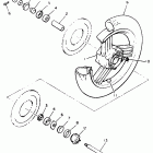 XV 1200D Переднее колесо