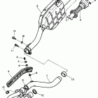 TT 600 Выхлопная система