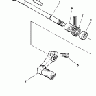 YZ 490 Вал переключения