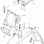 YZ 251 Fender yz250k