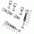 XV 1200D Клапана