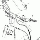 YZ250L Handlebar cable yz250k l