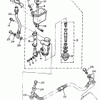 XV 1200D Задний торм цилиндр