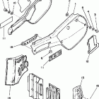 YZ250L Side cover yz250k