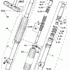 YZ 490 Передняя вилка