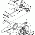 YZ 125 Заднее колесо