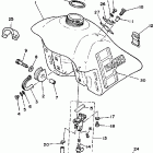 YZ250L Fuel tank yz250k