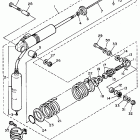 TT 600 Задняя подвеска