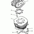YZ 490 Цилиндр
