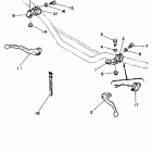 YZ 251 Рулевые переключатели