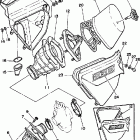 YZ250L Air cleaner yz250l