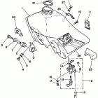 YZ 251 Fuel tank yz250l