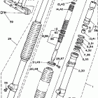 YZ250L Front fork y250zk