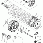 YZ 490 Сцепление