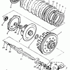 XV 1200 Сцепление