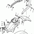 XV750K Крыло переднее и задние