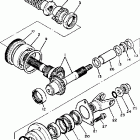 XV750K Промежуточный ведущий вал