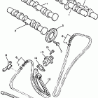 XVZ12TK Цепь механизма газораспределения