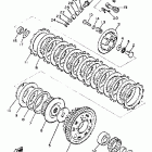 XJ750MK Сцепление