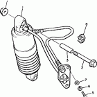 XVZ12TK Амортизаторы задние