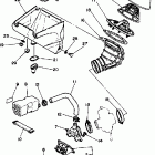 YZ490K Впускная система