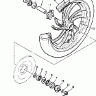 XV750K Переднее колесо