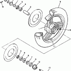 XVZ12TK Переднее колесо