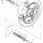 XJ 650L Переднее колесо