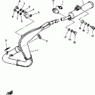 YZ490K Выхлопная система