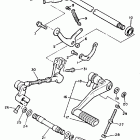 XVZ12TK Shift shaft pedal