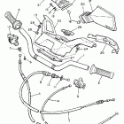 XJ 650L Руль -тросы