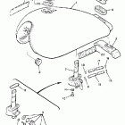 XJ750MK Топливный бак