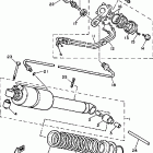 XV750MK Амортизаторы задние