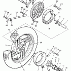 XJ 650L Заднее колесо