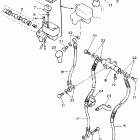 XJ 650L Главный тормозной цилиндр,передний