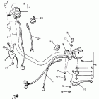 XJ750MK Handle switchl-lever
